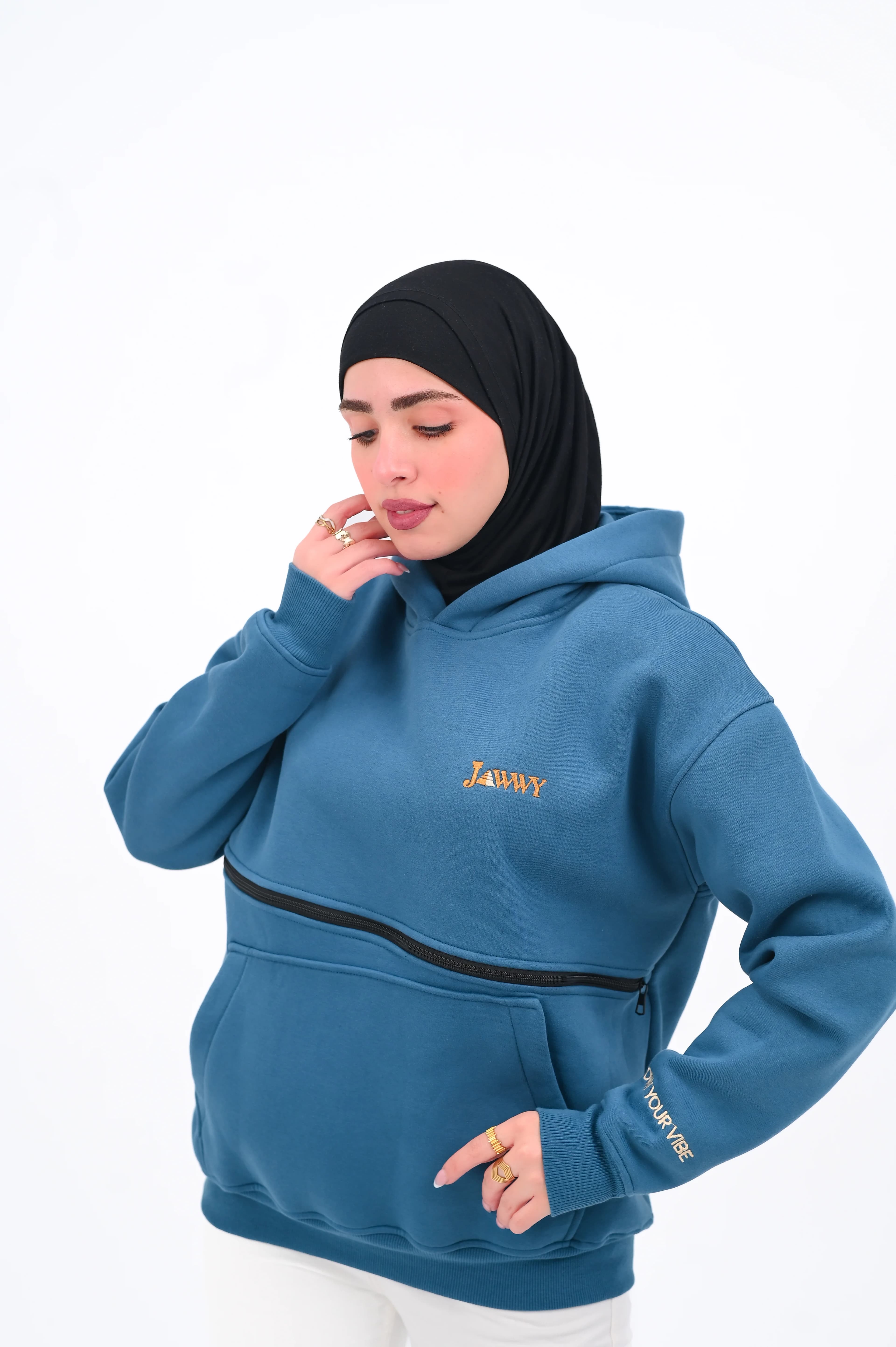 JAWWY Oversized Statement Hoodie
