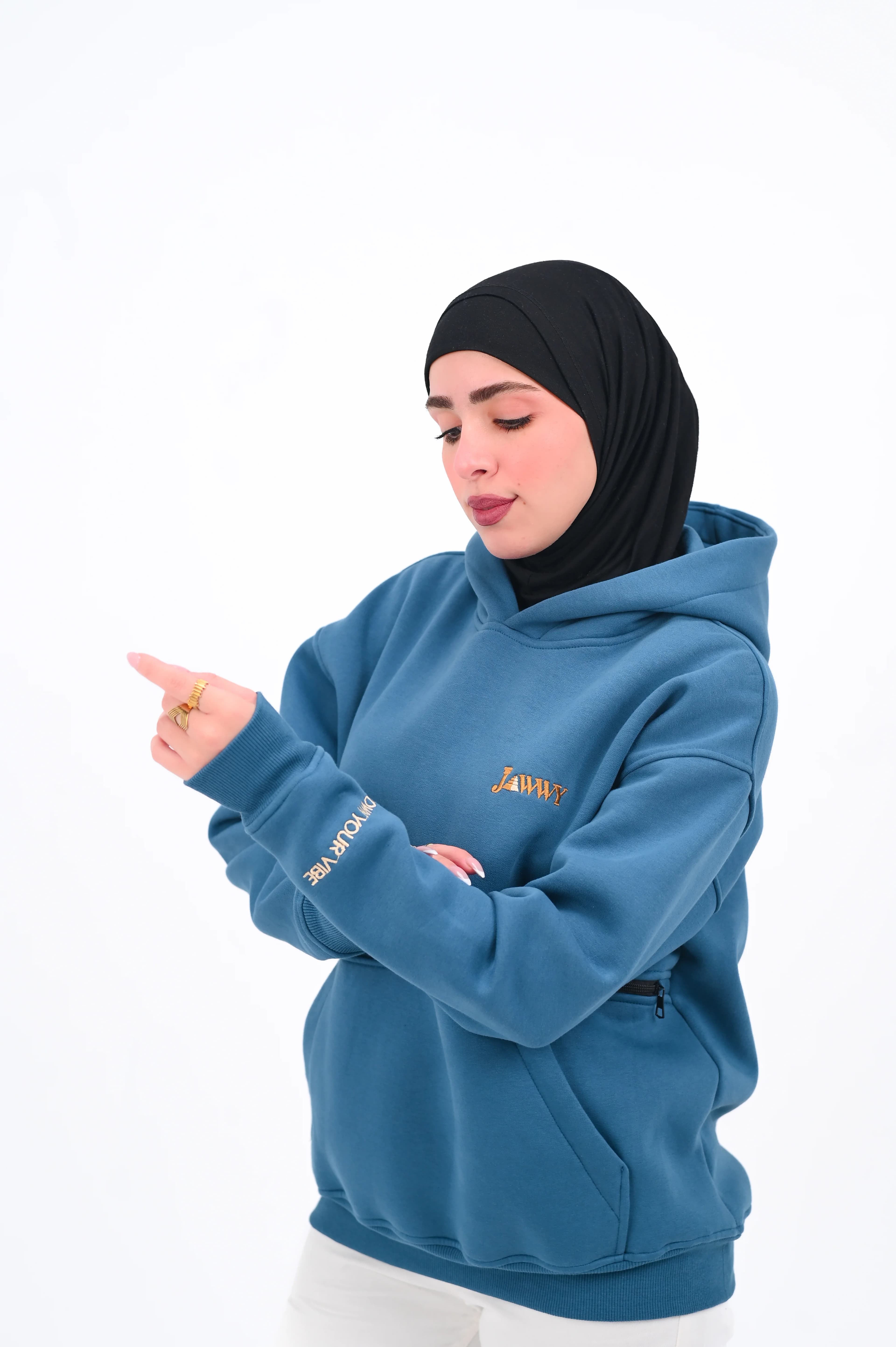 JAWWY Oversized Statement Hoodie