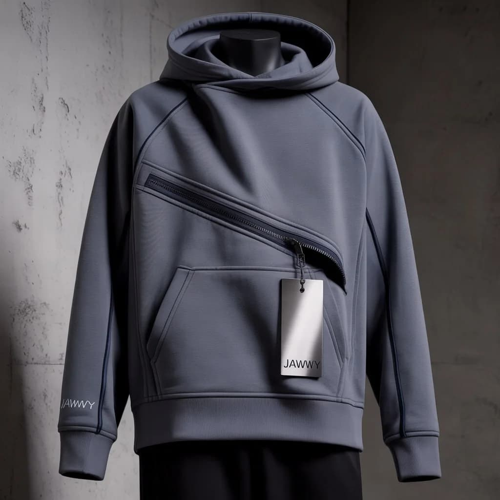 Vertical Mesh Hoodie