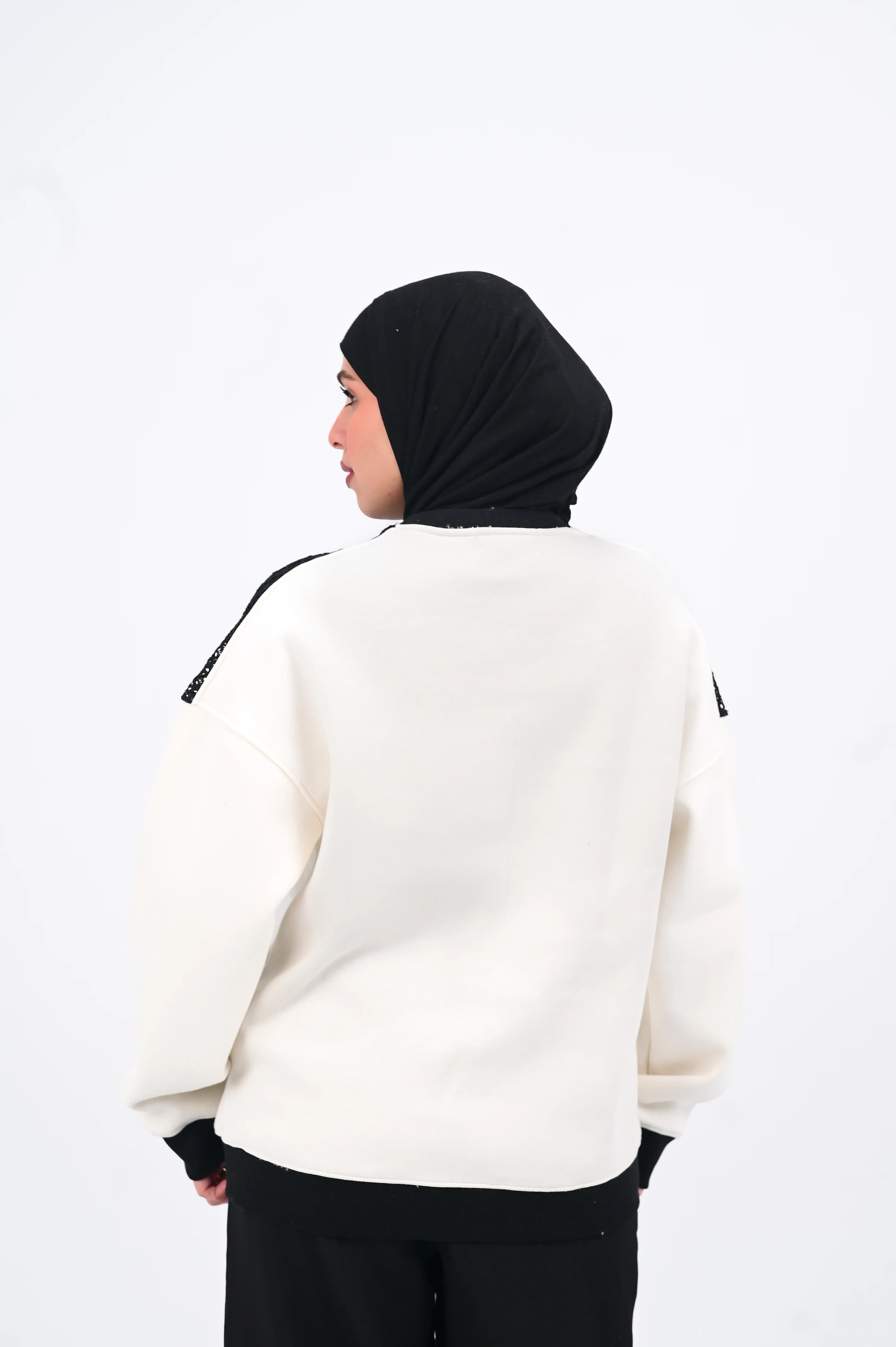 JAWWY Oversized Mesh Hoodie